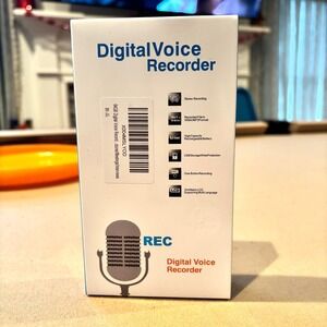 NEW Digital Voice Recorder Key Chain 64gb Play back LCD Screen One Touch 3 Modes